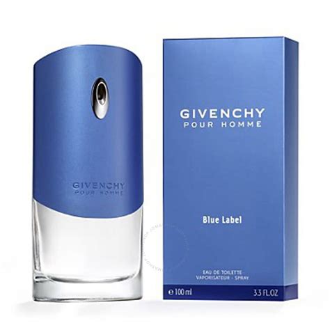 givenchy perfume azul|Givenchy blue label.